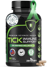 Zenmen Tick daily wellness Support Capsules 90 count front view