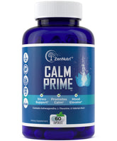 ZenNutri Calm Valerian Root Supplement 60 capsules front view
