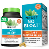 Zenwise Health No supplement front view with 100 vegetarian capsules