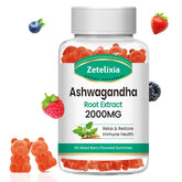 Zetelixia Ashwagandha Gummies front view packaging