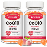 Zetelixia CoQ10 Gummies 5X Absorption front view packaging
