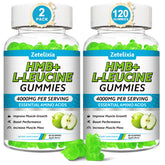 Zetelixia HMB and Leucine Gummies green apple flavour front view