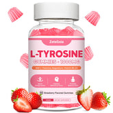 Zetelixia L-Tyrosine Gummies 10 in 1 Formula front view
