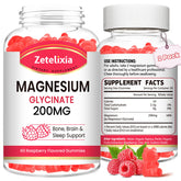 Zetelixia Magnesium Glycinate Gummies bottle front view