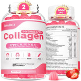 Zetelixia Multi Collagen Gummies front view packaging