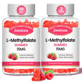 Zetelixia Multivitamin Gummies raspberry-flavoured front view