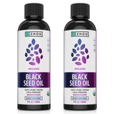 ZHOU Black Seed Oil 100% Pure Organic 454g front view
