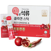 ZIOSTAND Pomegranate Collagen Jelly Stick box front view
