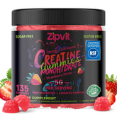 zipvit Creatine Monohydrate Gummies bottle front view