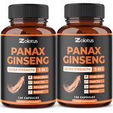 Zolotus Panax Ginseng Supplement bottle front view