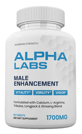 Zonata Alpha Labs Male Strength Supplement front view