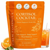 Zotreval Daily Stress Support Powdered Drink Mix front view with packaging