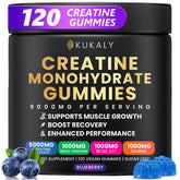ZyterX Creatine Monohydrate Gummies blue packaging front view