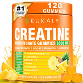 ZyterX Creatine Monohydrate Gummies bottle front view