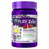 ZzzQuil Pure Zzzs Kidz Melatonin Gummies front view packaging
