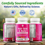 1 Body Advanced Hair Skin and Nails Vitamins lifestyle scene