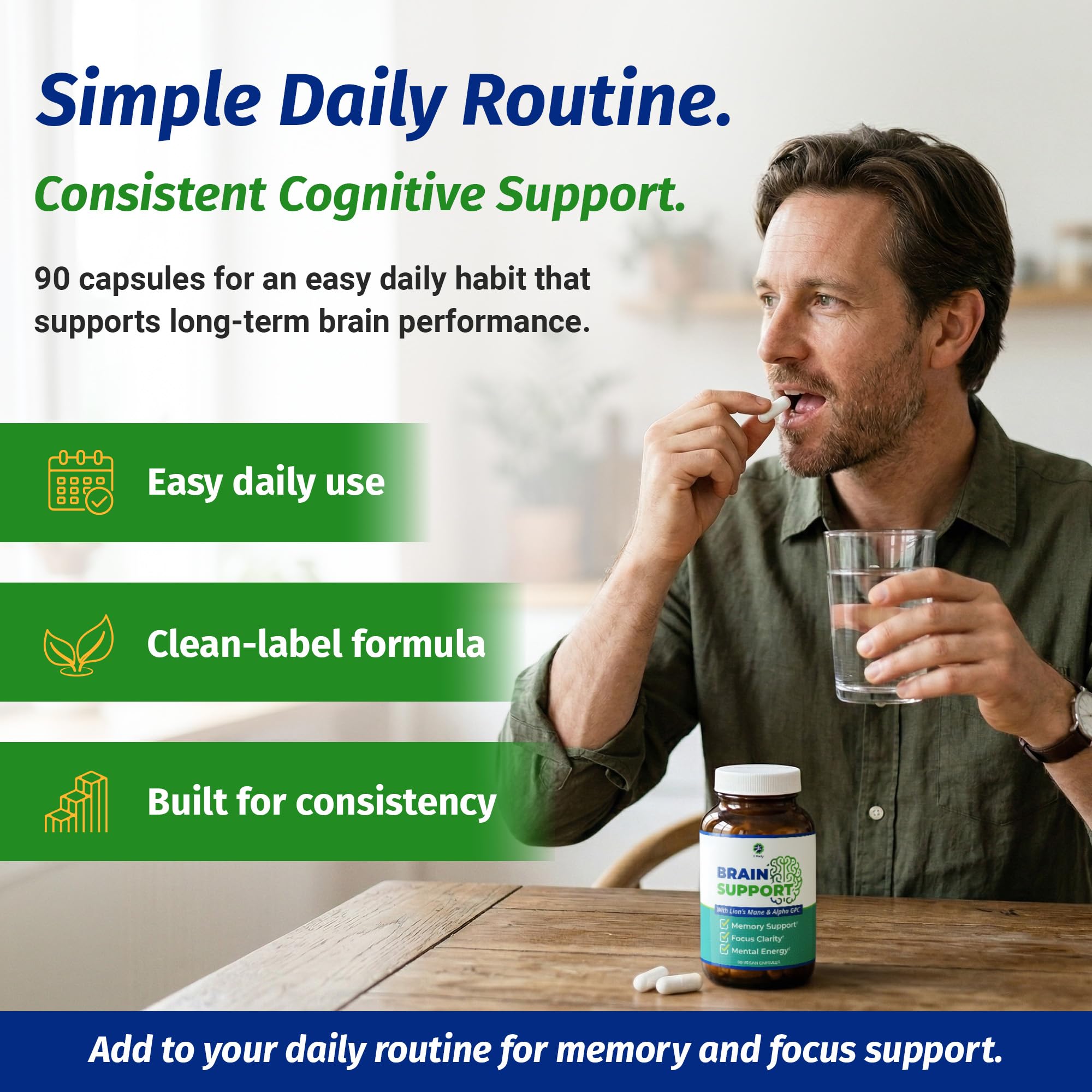 1 Body Brain Supplement packaging details