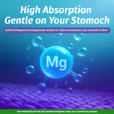 1 Body Magnesium Bisglycinate Chelate 500mg capsule close-up