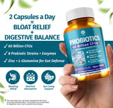 1 Body Probiotic Supplement bottle side view