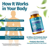 1 Body Probiotic Supplement bottle with capsules