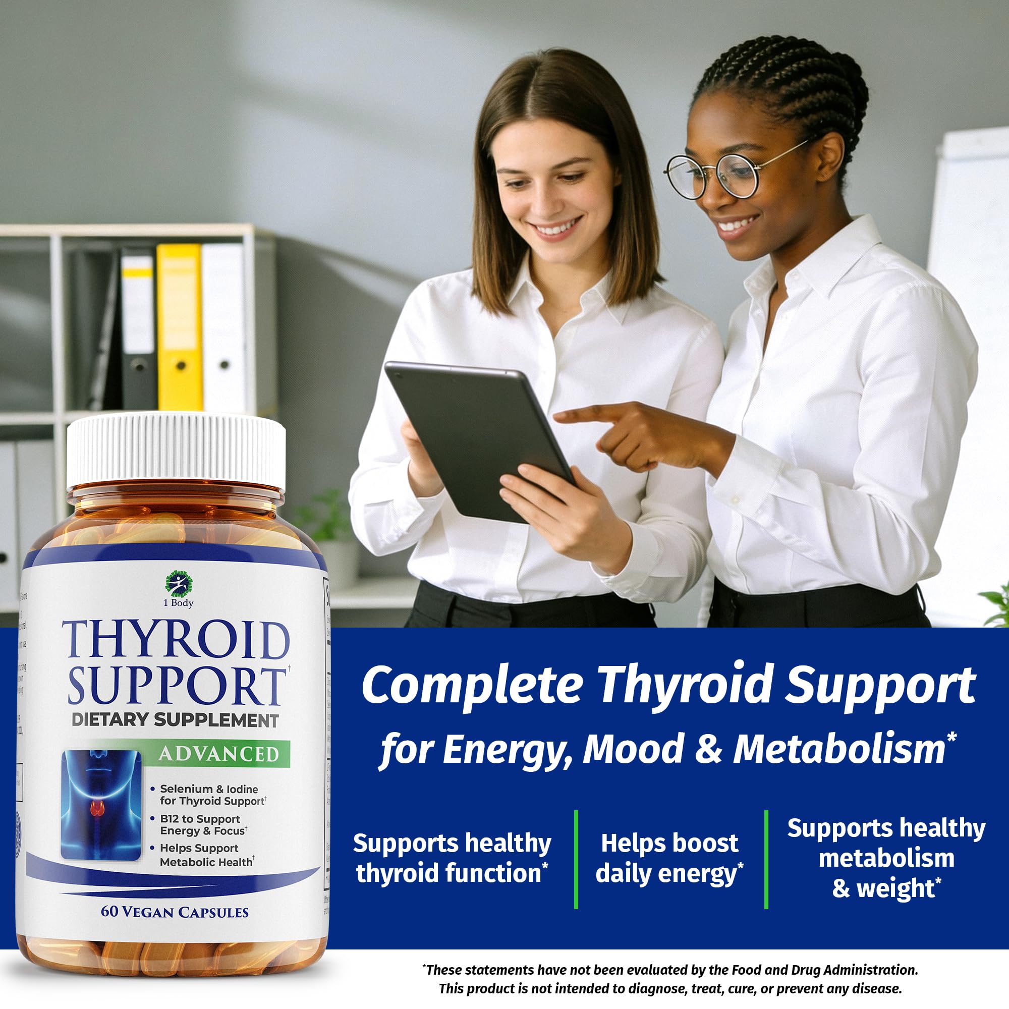 1 Body Thyroid Extract Supplement ingredients list