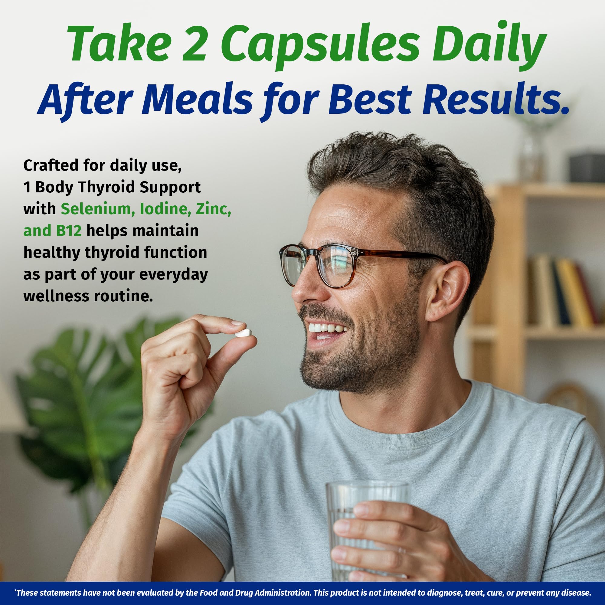 1 Body Thyroid Extract Supplement lifestyle scene