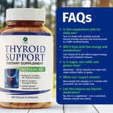 1 Body Thyroid Extract Supplement with a measuring spoon