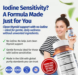 1 Body Thyroid Support Supplement bottle side view