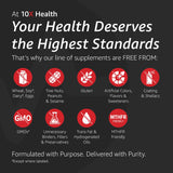 10X Health System Methylfolate Supplement with measuring spoon