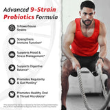 10X Health System Probiotic Capsules bottle side view