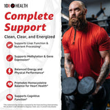 10X Health System TMG Supplement side view showing capsule