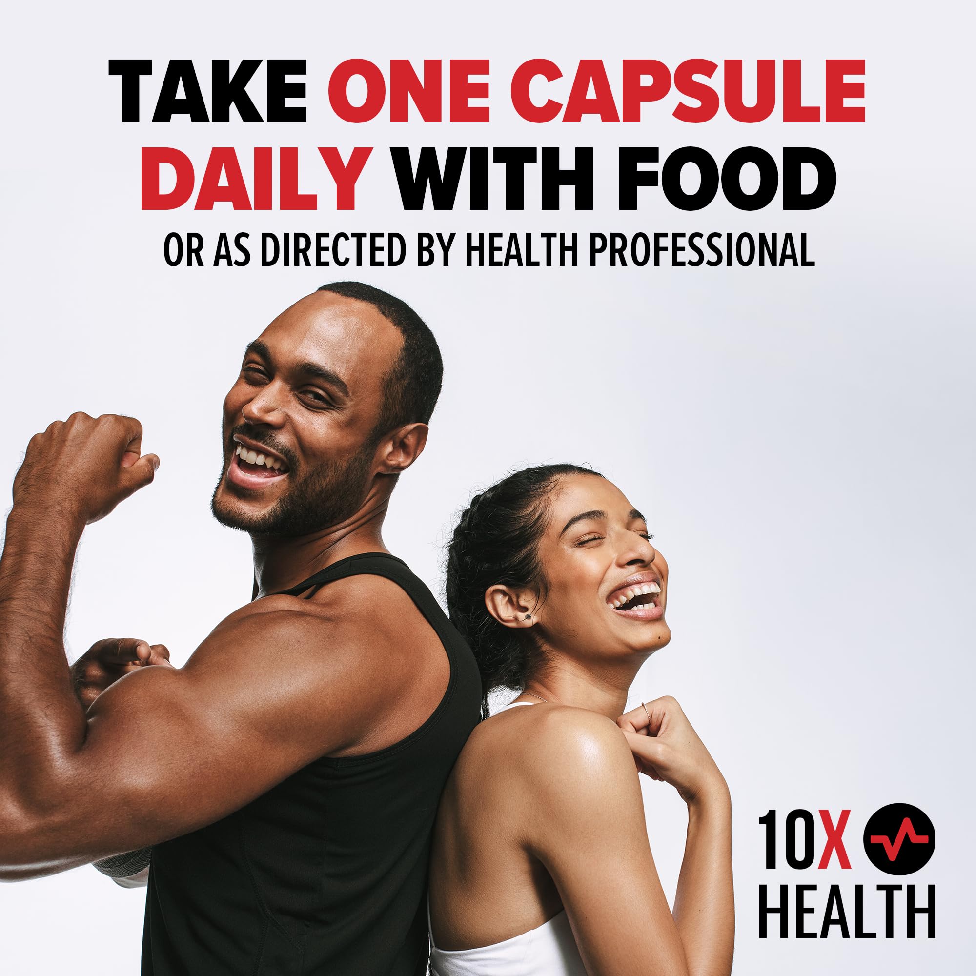 10X Health System Zinc Supplement 30mg ingredients list