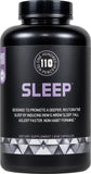 110 Percent Sleep Aid Capsules 240 Count front view