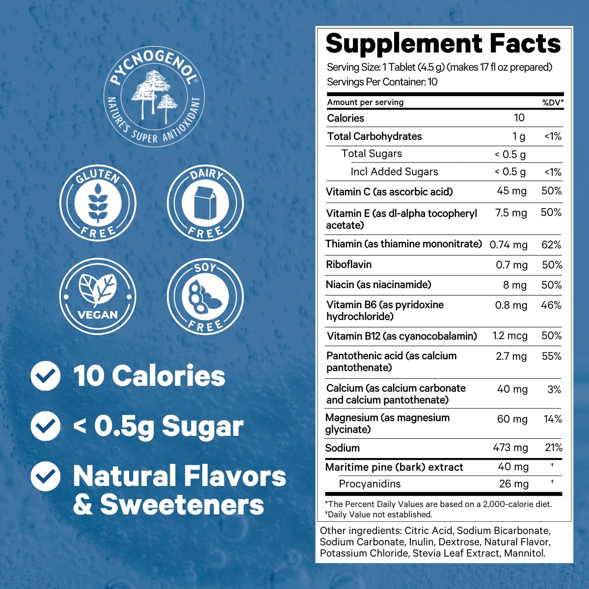 1ABOVE Multivitamin Effervescent Tablets lifestyle scene