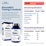 1MD Nutrition BiomeMD Probiotic Supplement capsule close-up