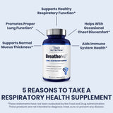 1MD Nutrition BreatheMD Plus 100g capsule close-up