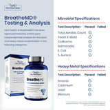 1MD Nutrition BreatheMD Plus 100g side view
