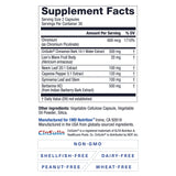 1MD Nutrition GlucoseMD Cinnamon Supplement on a wooden table