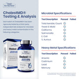 1MD Nutrition Niacin B3 Supplement side view of bottle