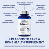 1MD Nutrition OsteoMD Calcium Supplement side view