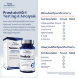 1MD Nutrition ProstateMD Saw Palmetto Supplement side view