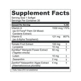1MD Nutrition VisionMD Lutein Supplement displayed with other vitamins
