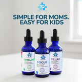 1Q Solutions daily wellness Liquid Supplement for Kids with cherry flavour