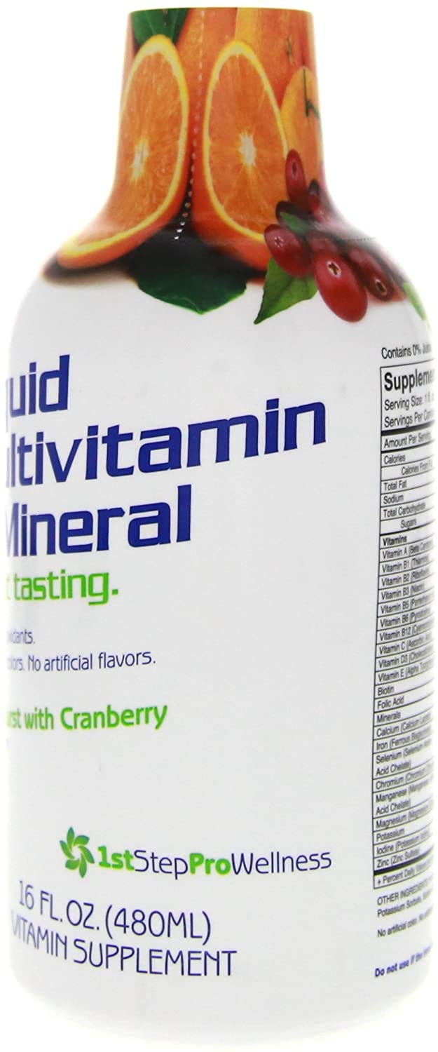1st Step for Energy Liquid Multivitamin & Mineral Citrus Burst lifestyle scene