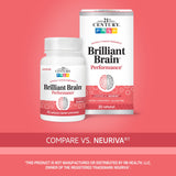 21st Century Brilliant Brain Performance Capsules packaging