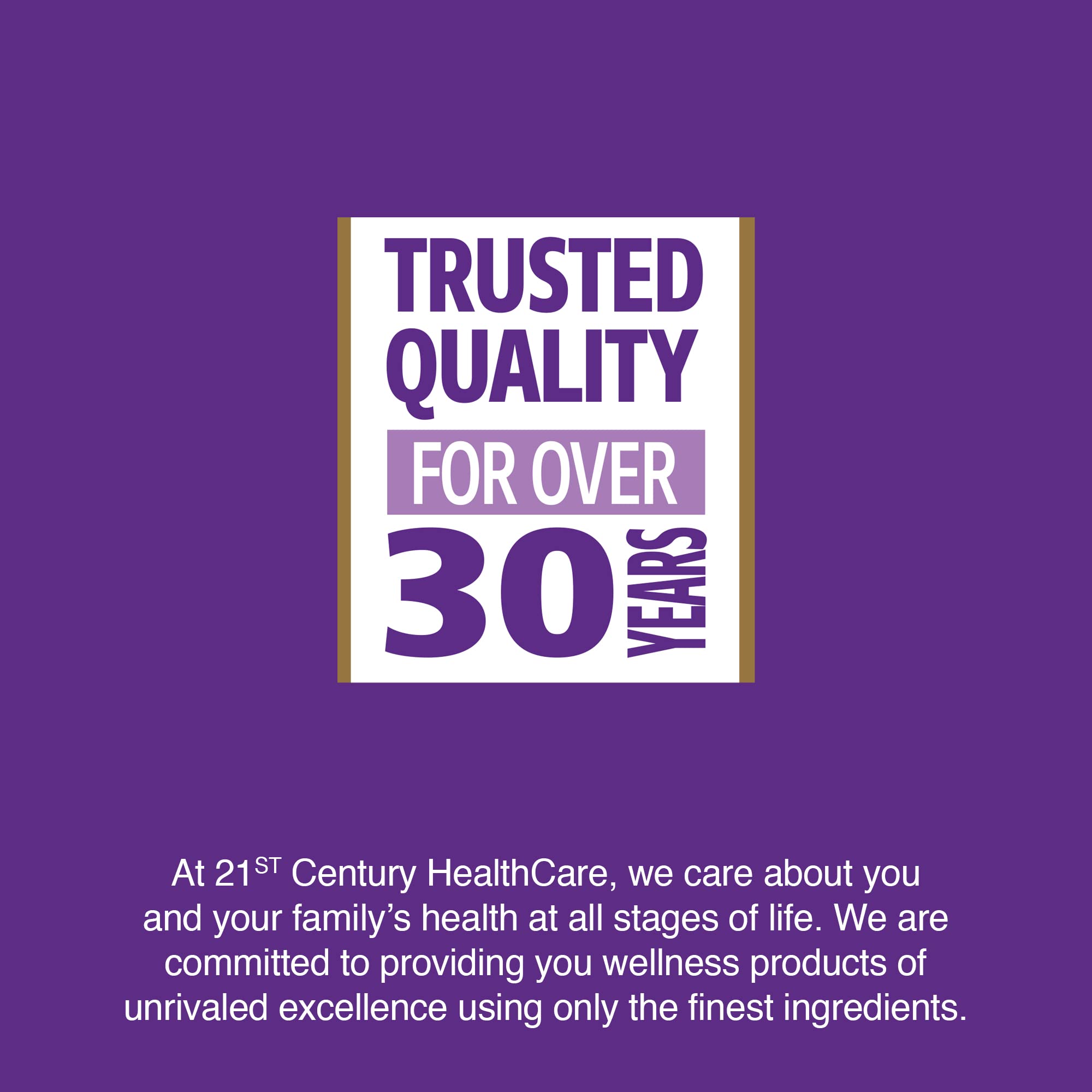 21st Century CoQ10 100mg capsules ingredients list