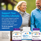 21st Century GLP-1 Support dietary supplement bottle top view