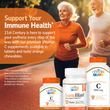 21st Century Healthcare ImmuBlast Chewable Tablets in a hand