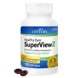 21st Century Healthy Eyes SuperView 2 supplement front view