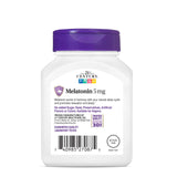 21st Century Melatonin Tablets with a glass of water